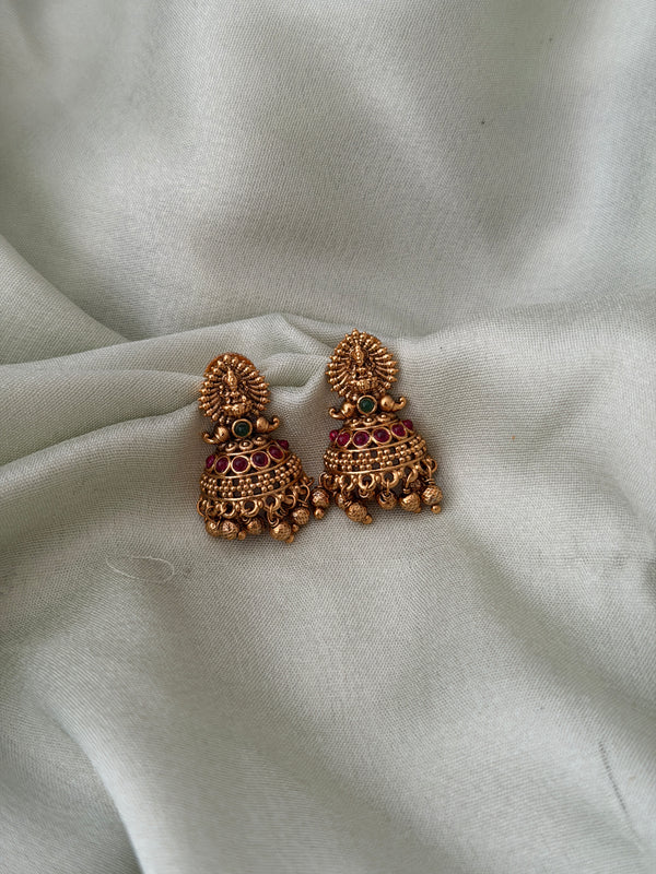 Baby Half Kempu Jhumkas 2