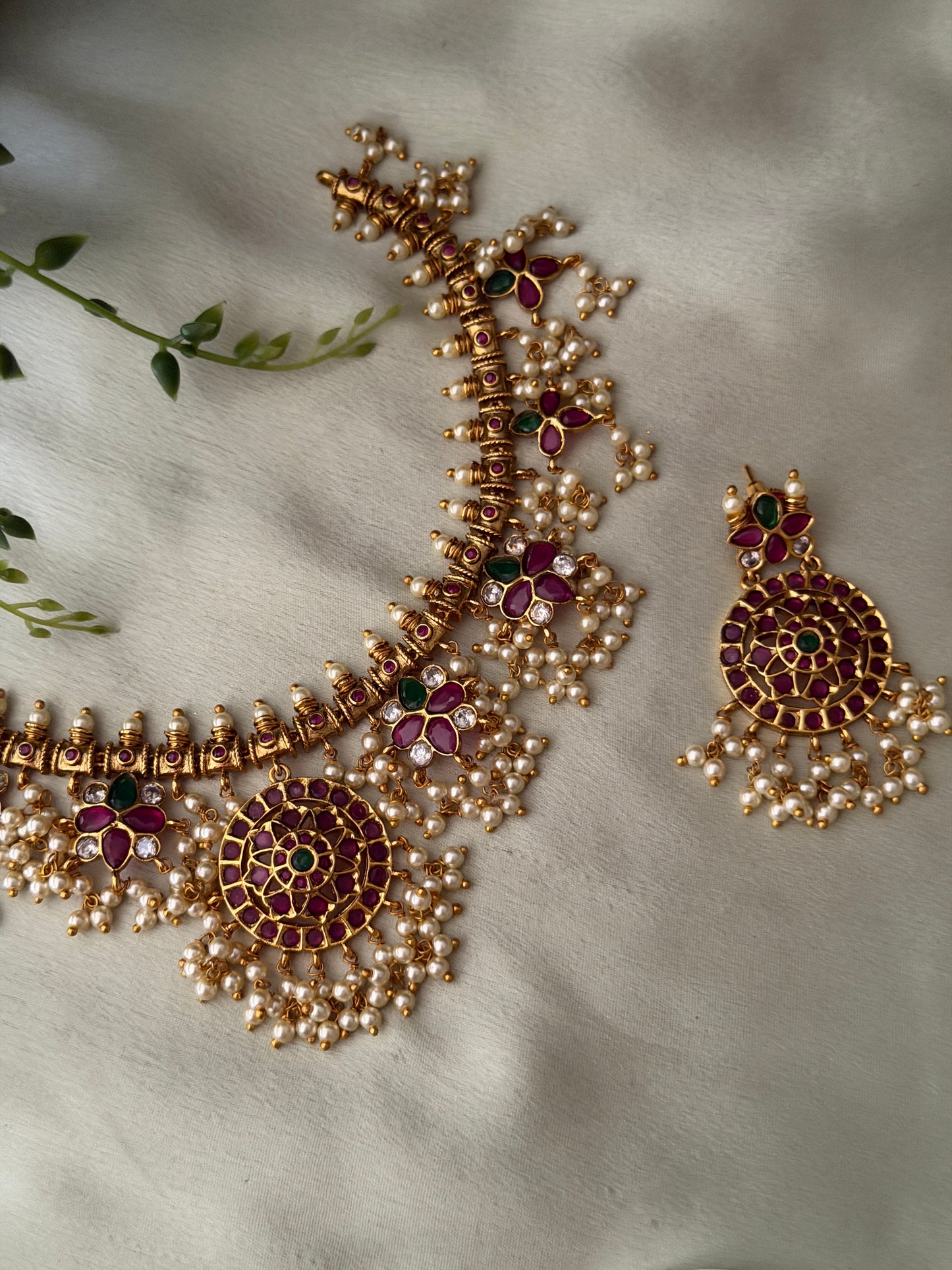 Kashmika Guttapusalu Necklace
