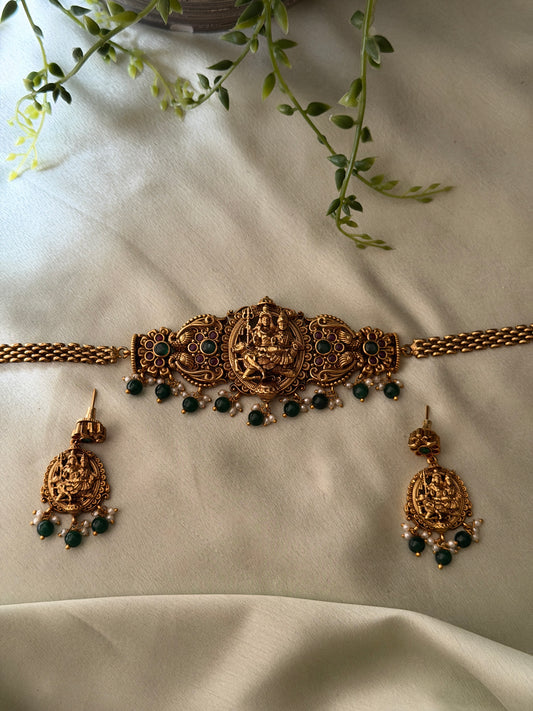 Kalaavathi Antique Choker set
