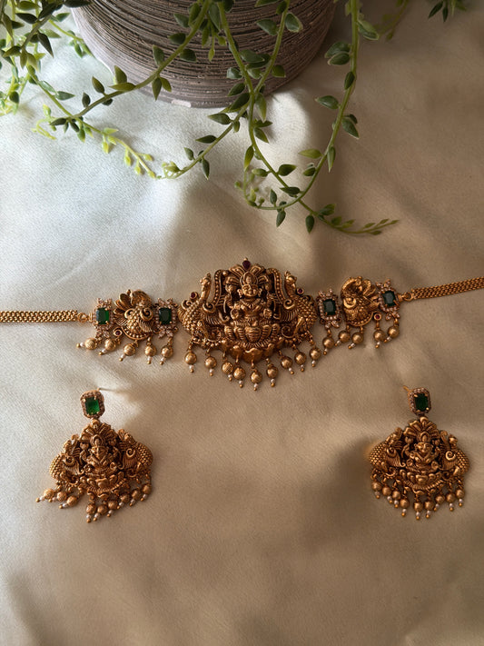 Nilakasha Antique Choker