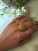 Copper Chakra Finger Ring