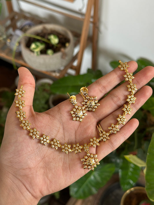 Vintage star necklace