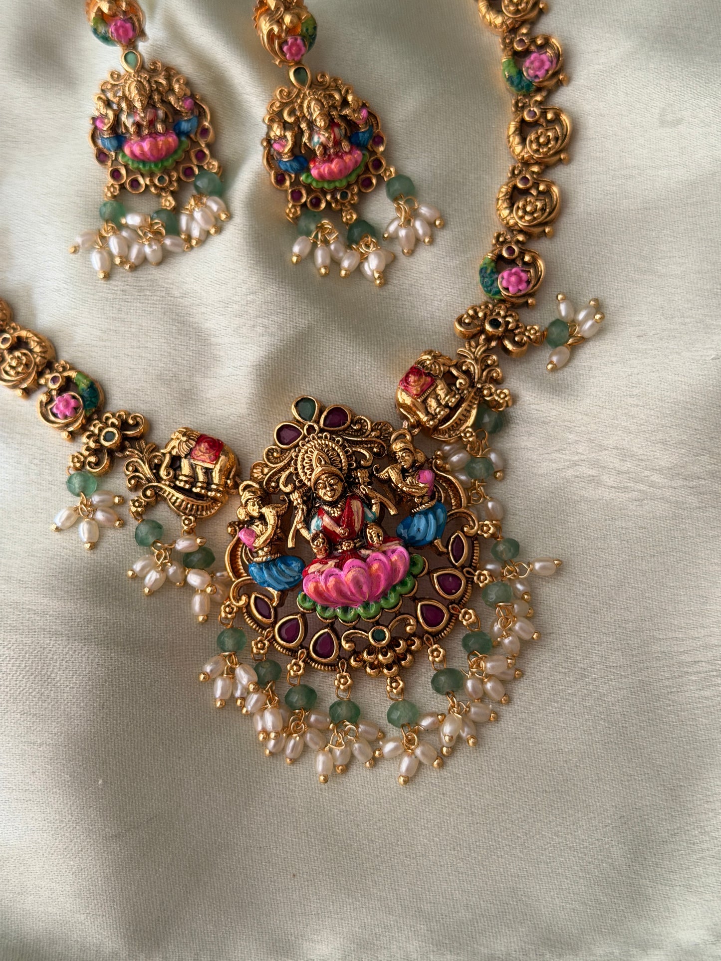 Aahanka Meenakari Necklace