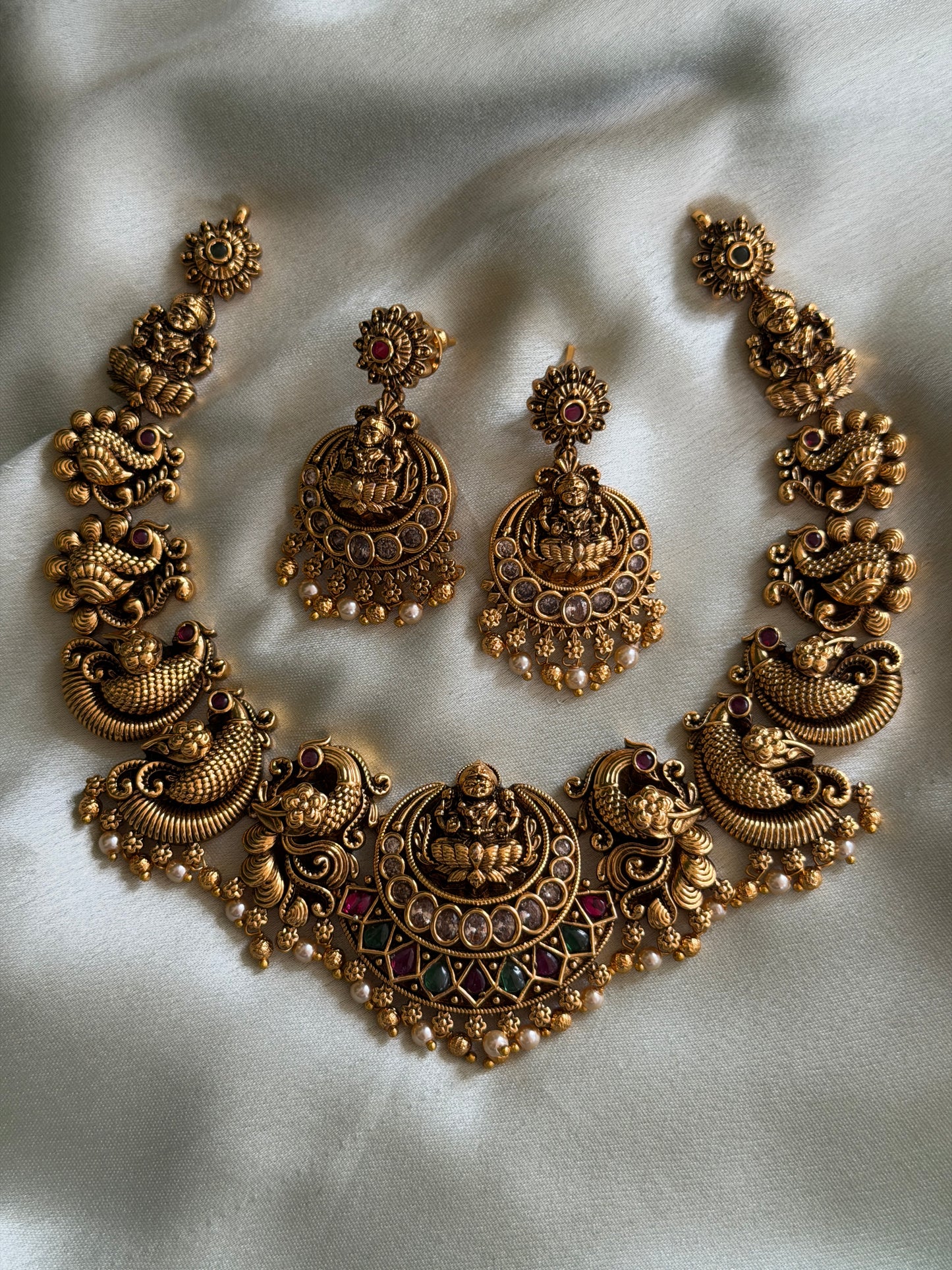 Lalithaksha Gold Replica Necklace