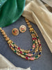 3 Layer AD Radhika necklace