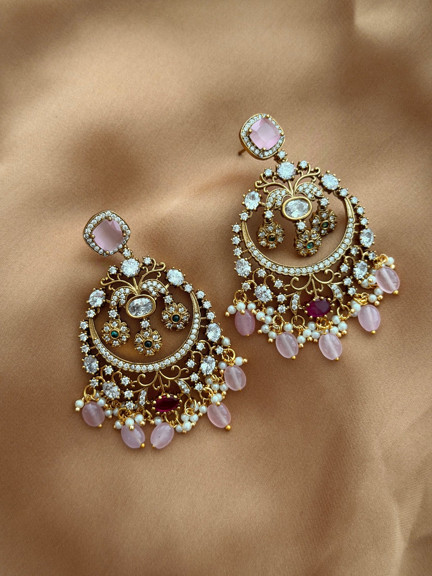Chaandbali AD Earrings