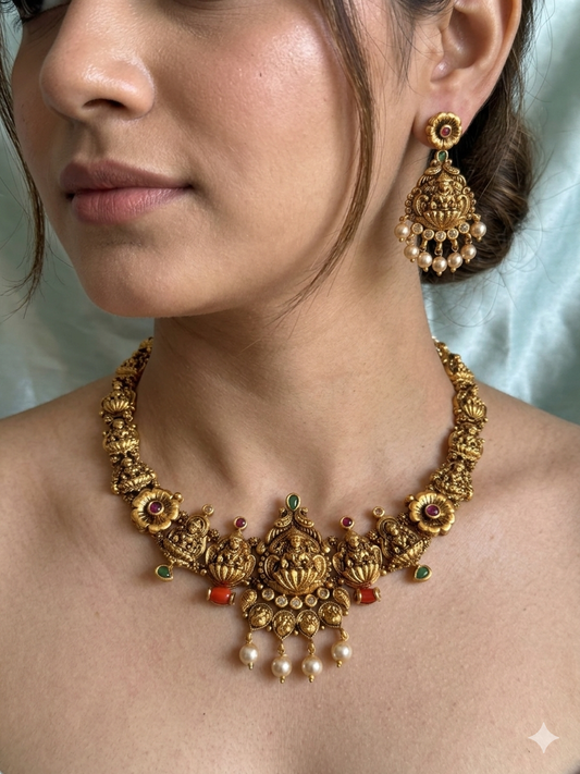 Vanaja Coral Necklace