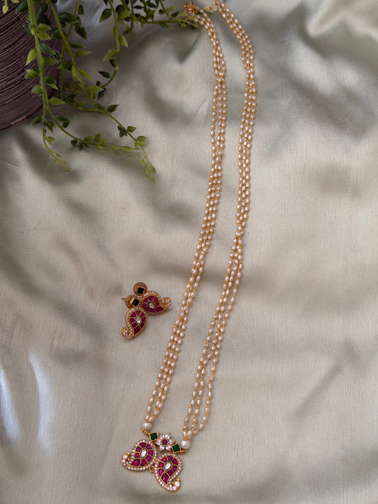 Bhilva Pearl Chain