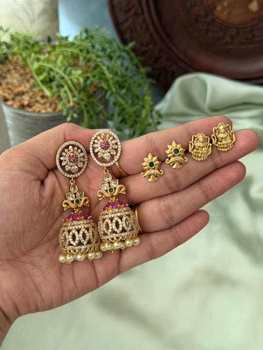 Janavi Interchangeable Jhumka