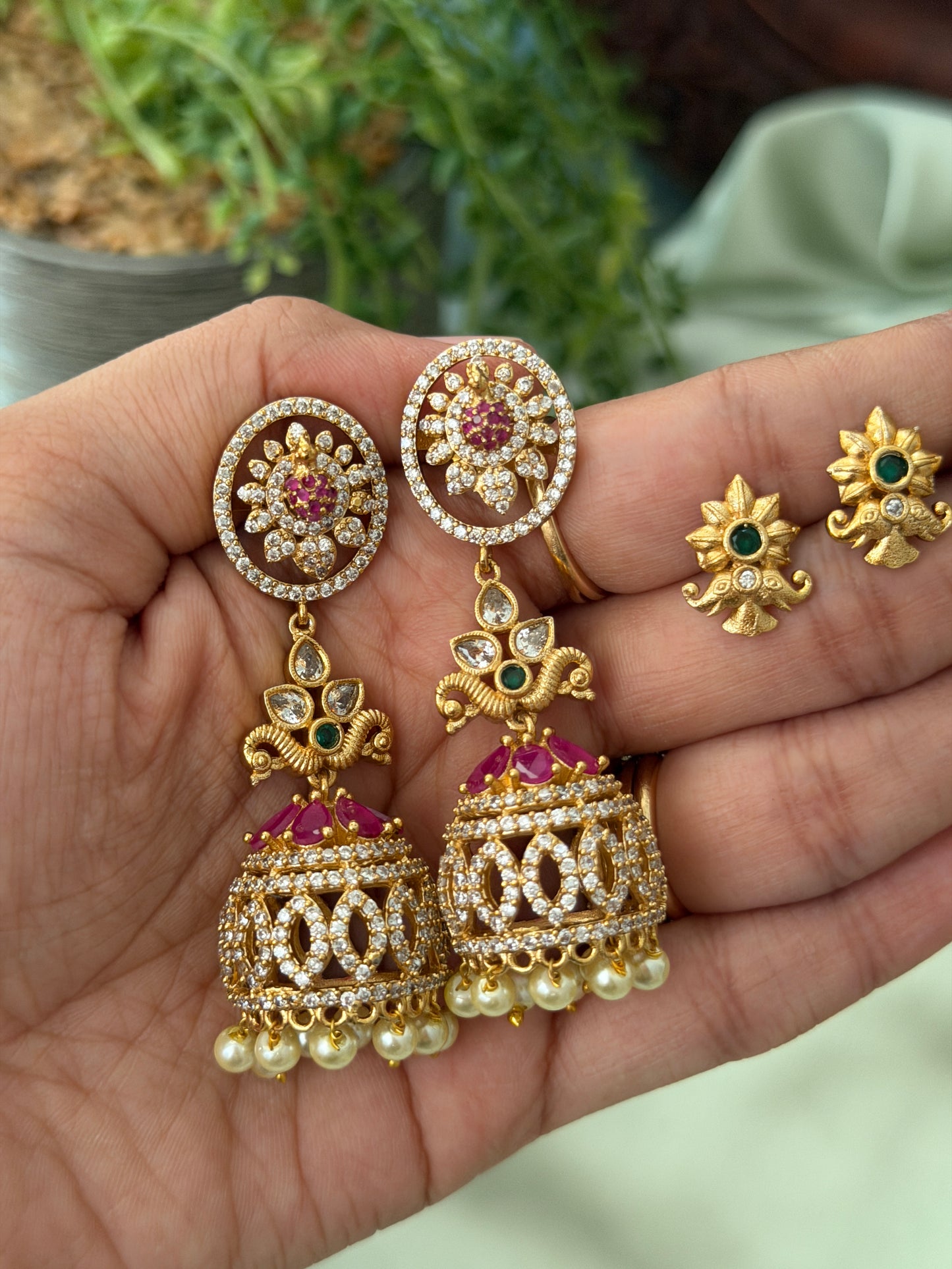 Janavi Interchangeable Jhumka