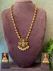 Antique Gold Ball Lakshmi Haaram