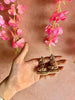 Antique Azura Pearl Jhumkas