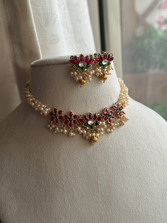 Lotus x Flora Pearl Choker