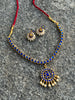 Sapphire Real Kemp Necklace Set