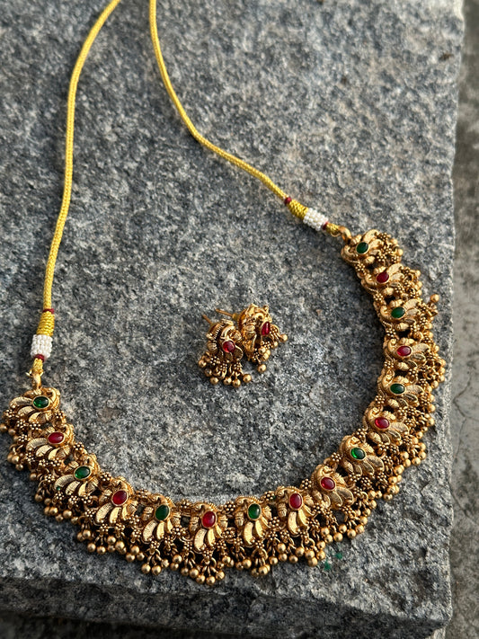Azura Ghungroo Kemp Necklace