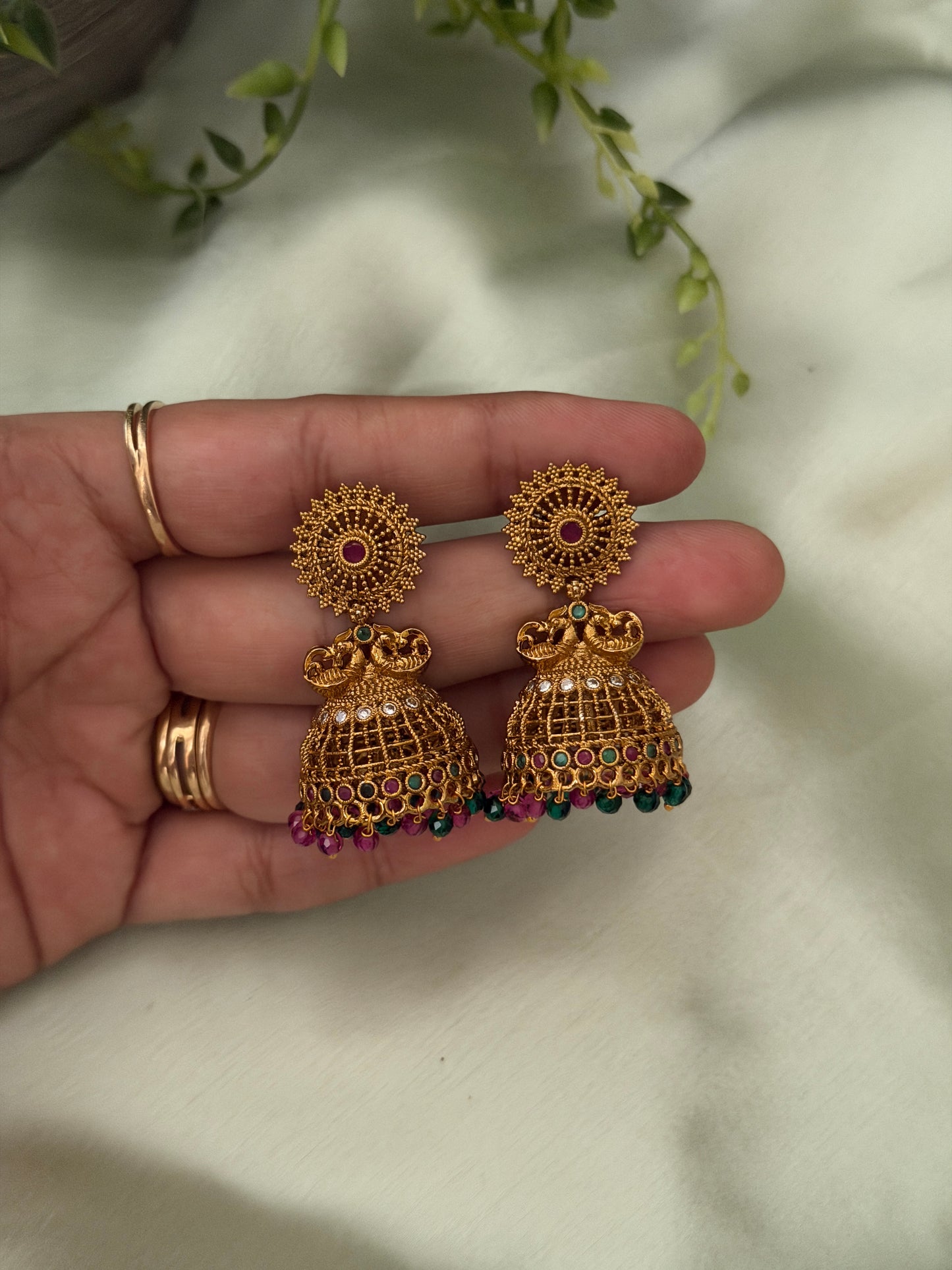 Kanthini Jhumkas