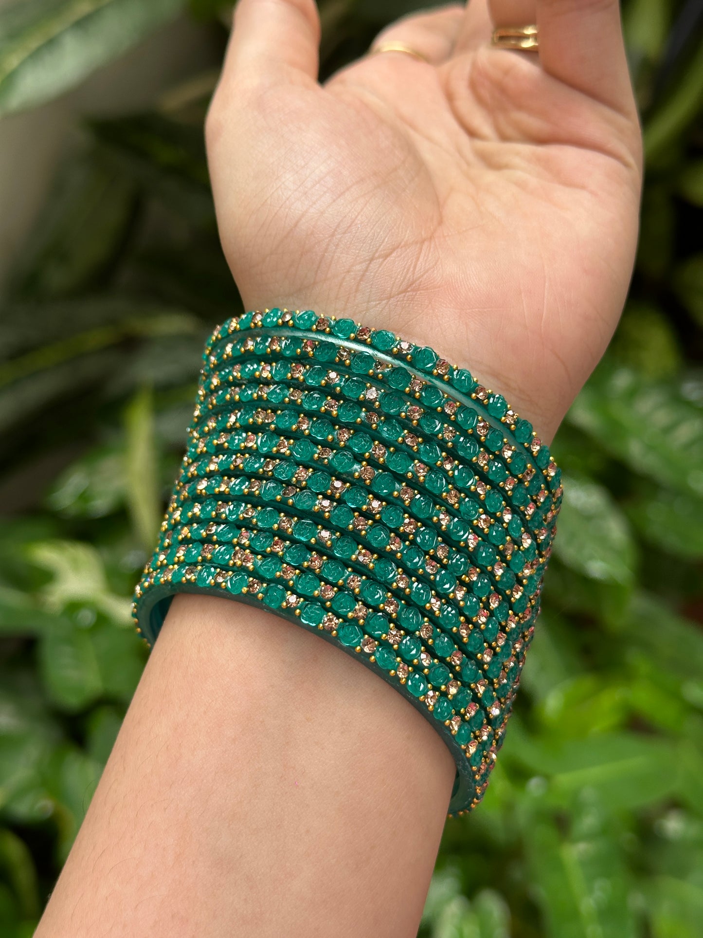 Gulab Raindrop Bangles( Per Dozen )