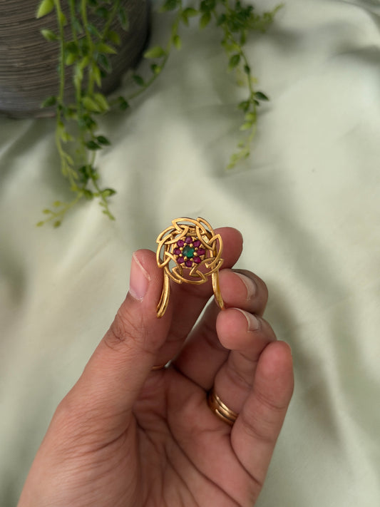Ruby Flora Vanki Ring