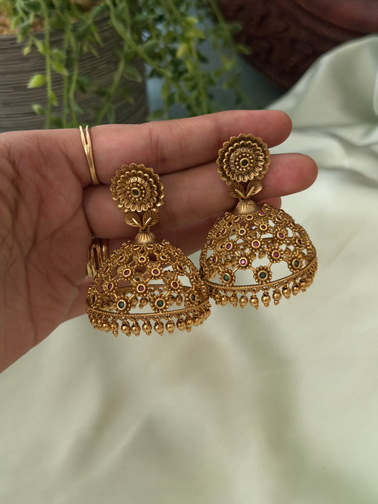 Devangi Bridal Jhumkas