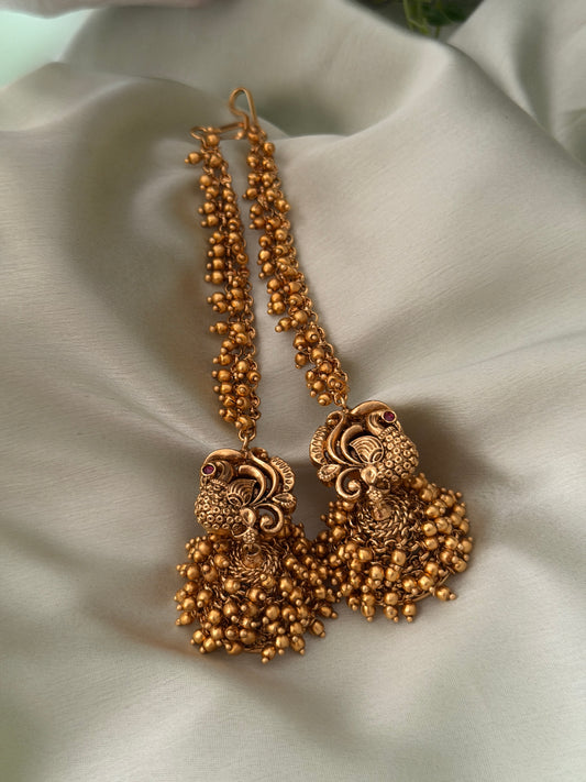 Ghungroo Jhumka with Mattal