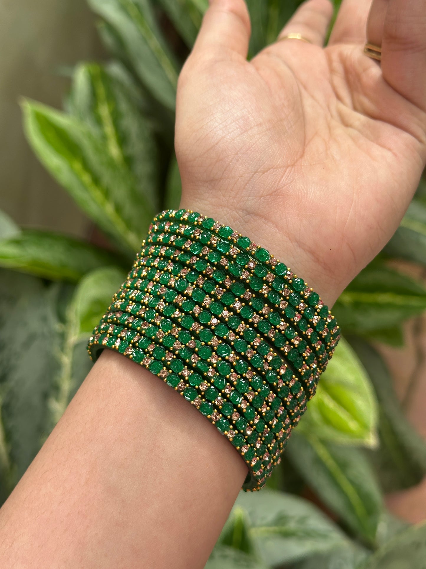 Gulab Raindrop Bangles( Per Dozen )