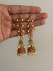 Water drop Jhumka with Mattal