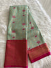 Pistachio Blue Kanchi Tissue Pattu
