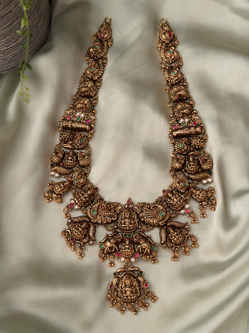Pankaja 1Gm Gold Replica Haaram