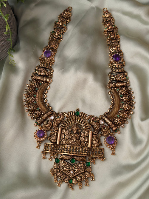 Vidhoora 1Gm Gold Replica Haaram
