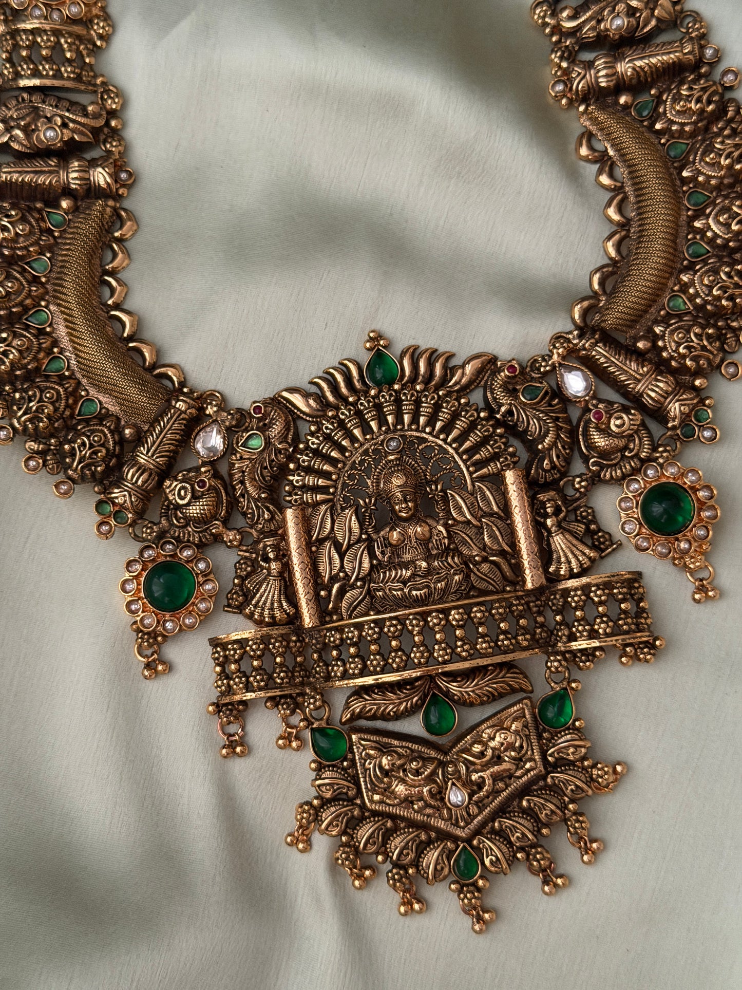 Vidhoora 1Gm Gold Replica Haaram