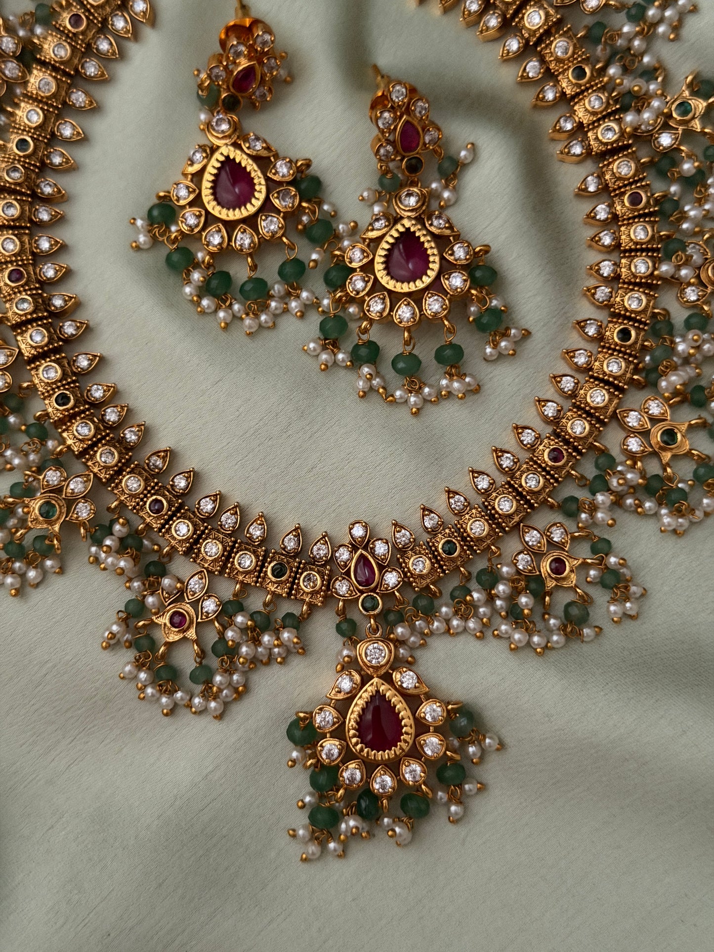 Saanthwana Guttapusalu Necklace