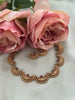 Antique Gold Chaandbaali Necklace