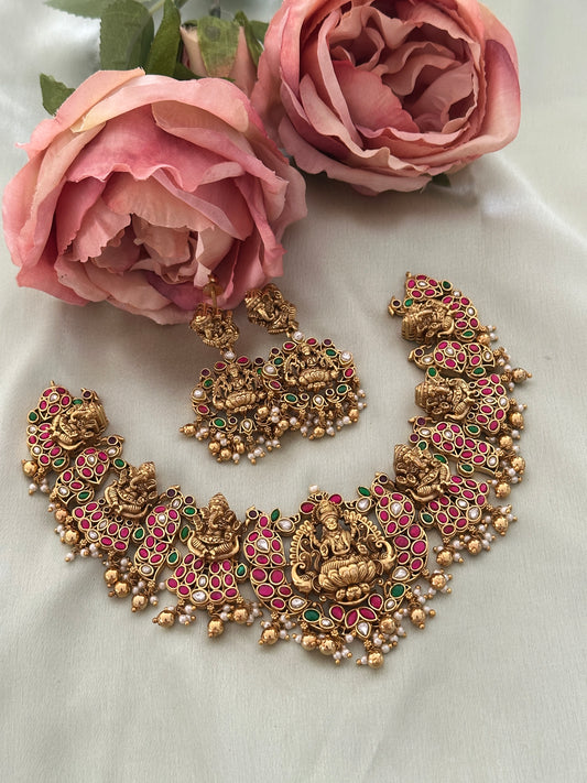 Kashmika Jadau Premium Necklace