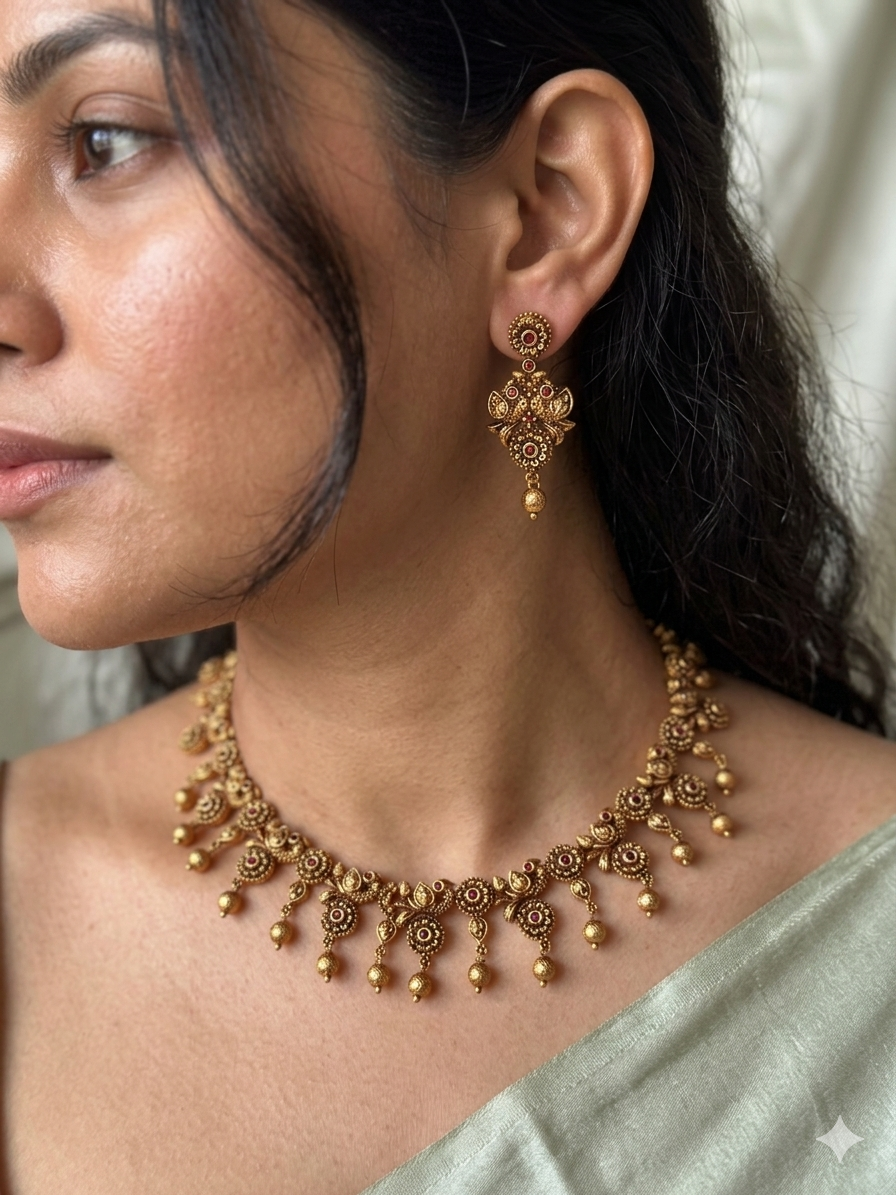 Mythrika Antique Necklace