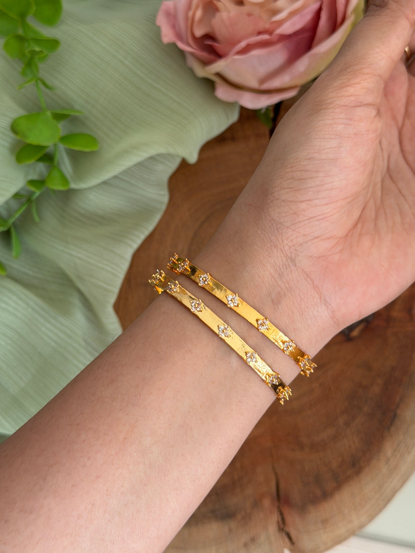 Altair Diamond Bangles