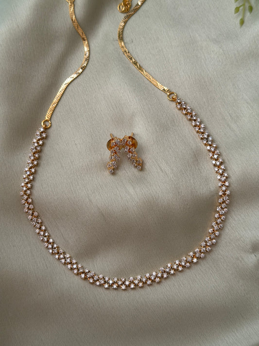 Constance Diamond Replica Choker
