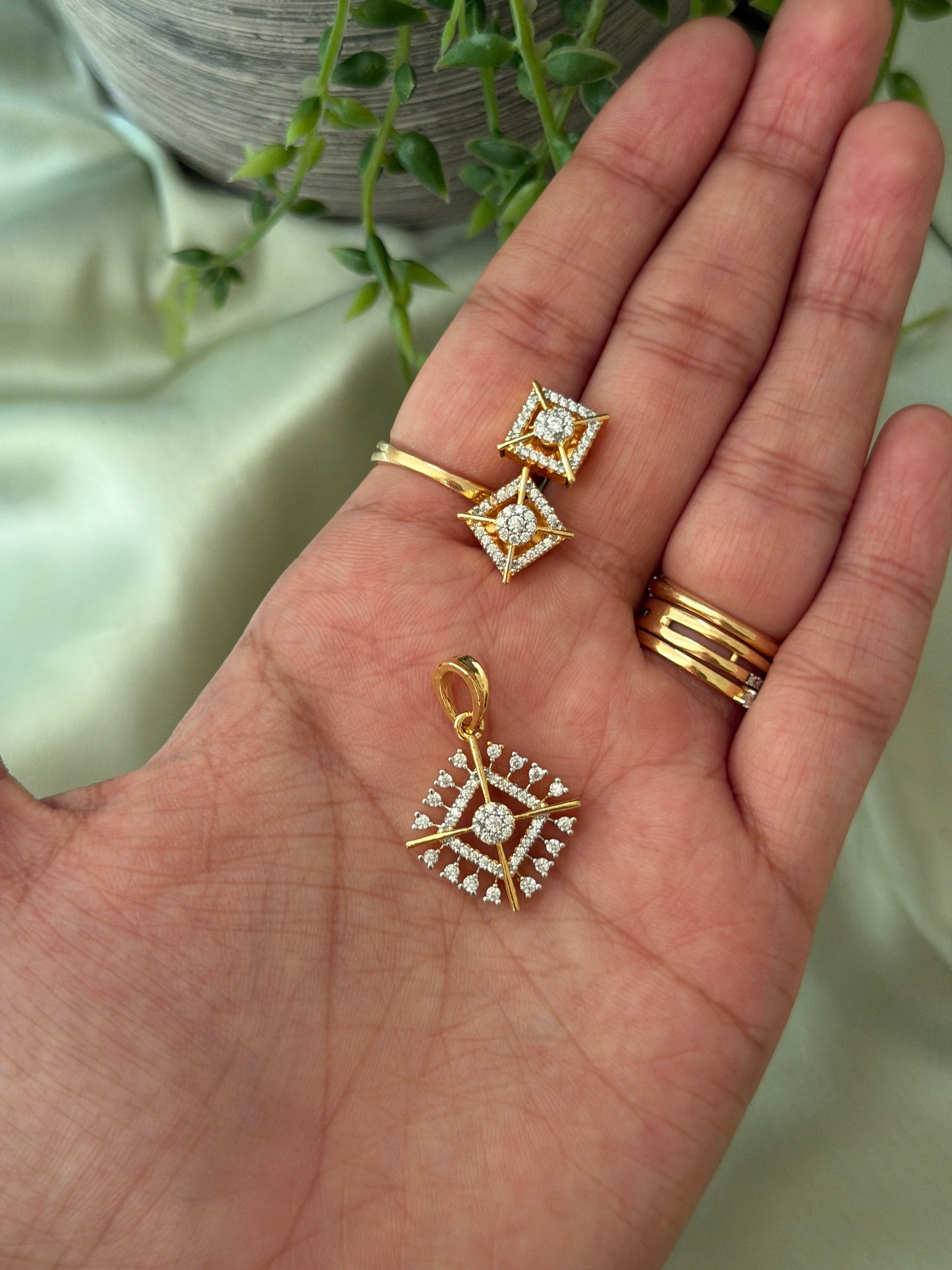 Diamond Replica Lockets (New)
