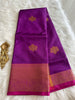 Violet soft silk saree v3.0