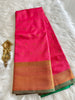 Peachy Pink Soft Silk Saree