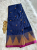 Royal Blue Soft Silk Saree