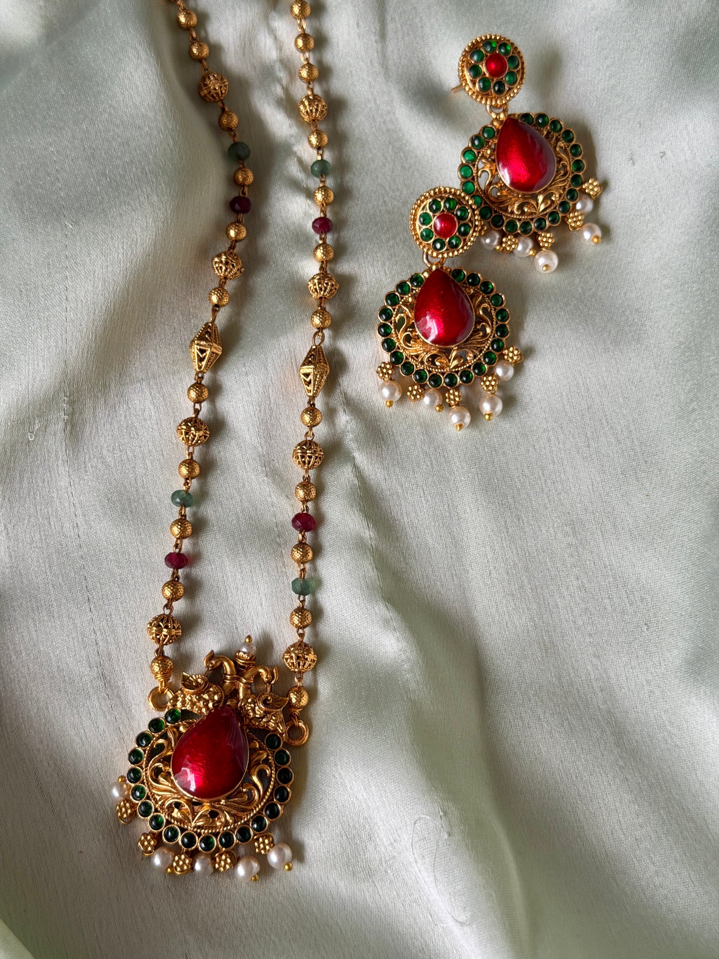 Malargham Palakka Pendant Chain