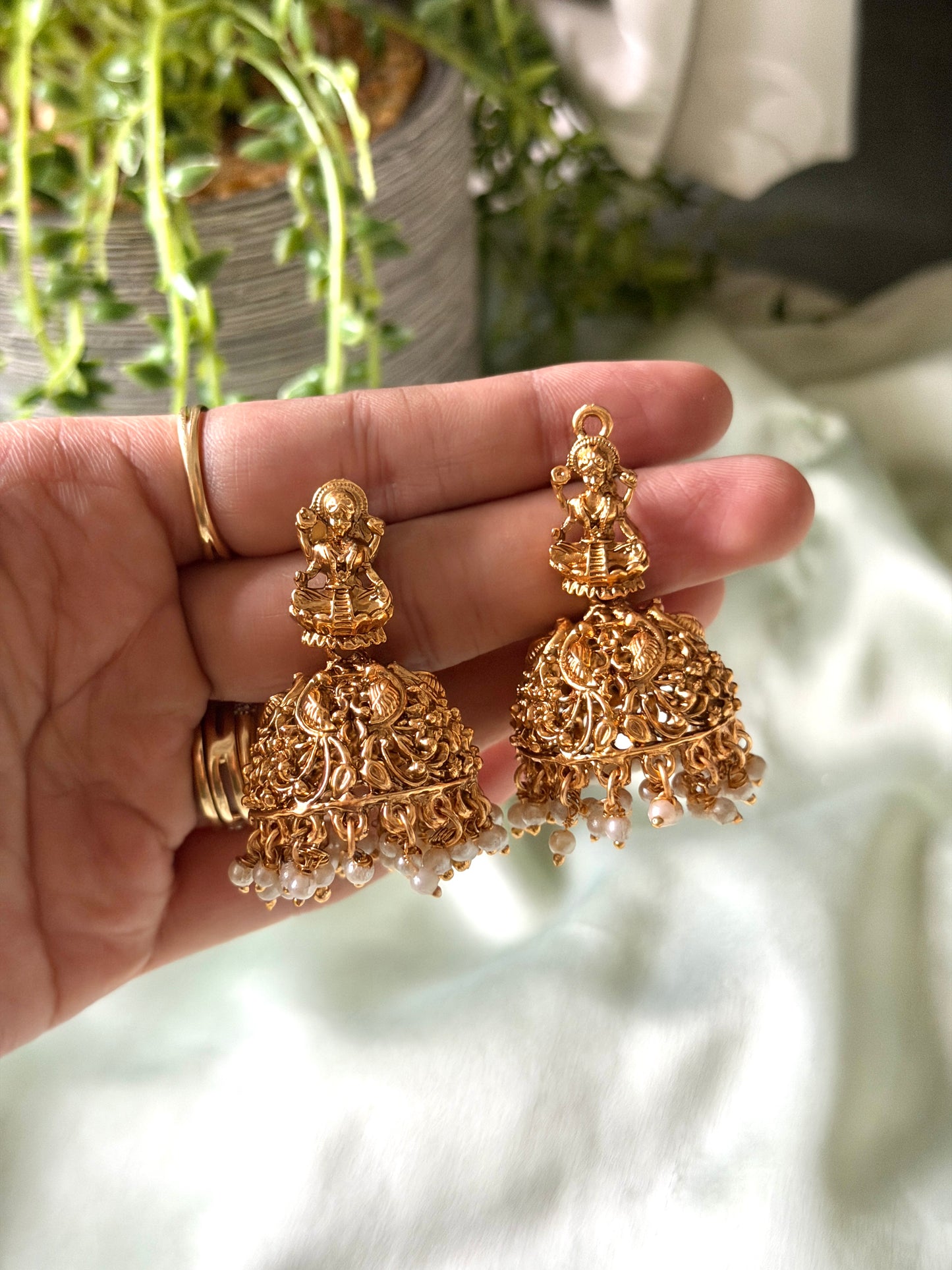 Haritha Jhumkas