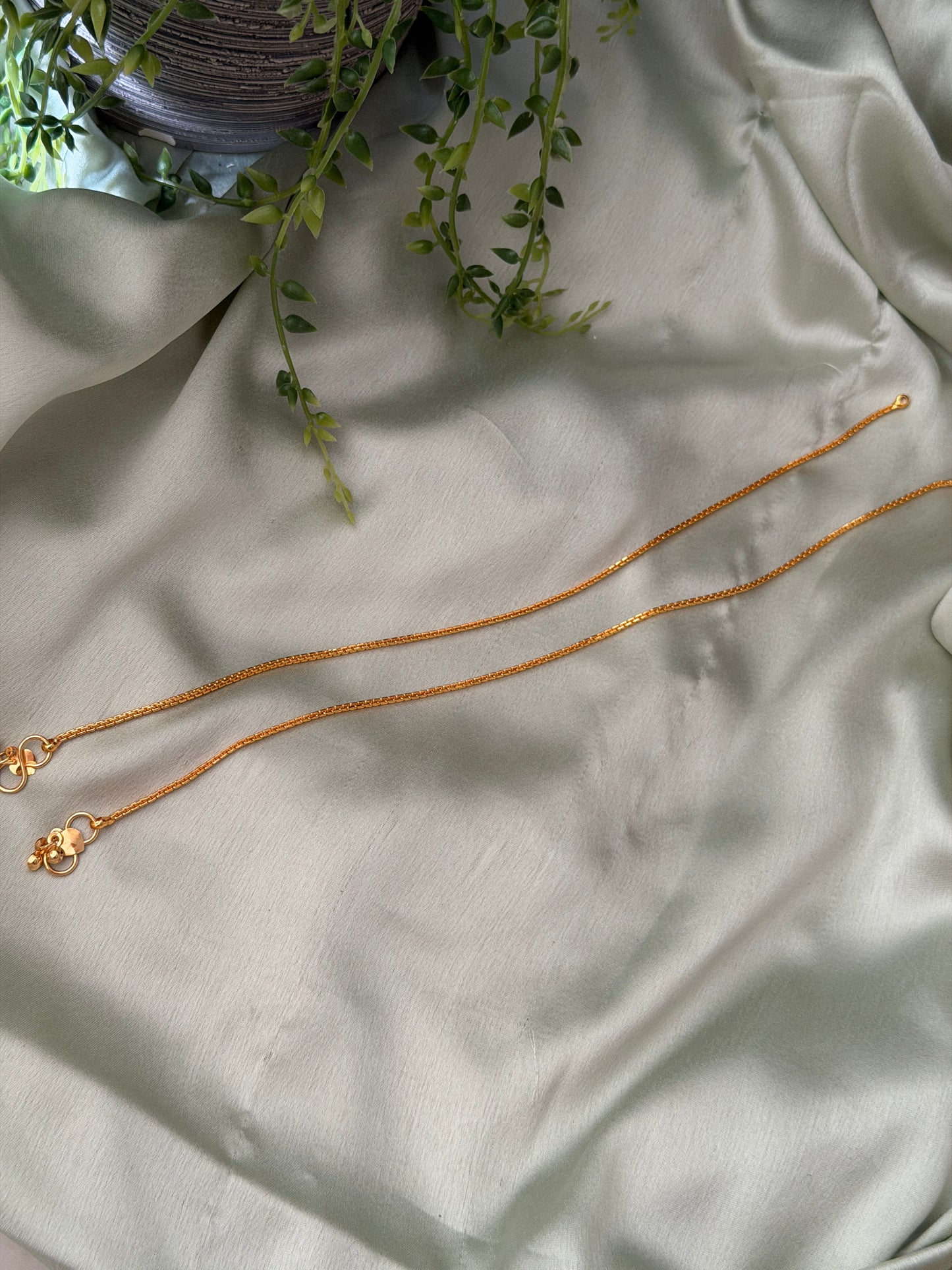 Gold Anklets 1