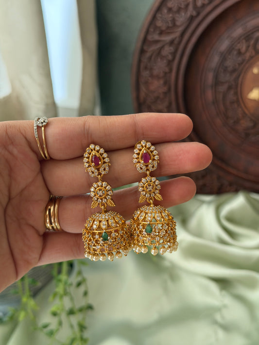 Glisten Jhumkas (Budgeted)