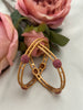 Ruby Ball Bangles