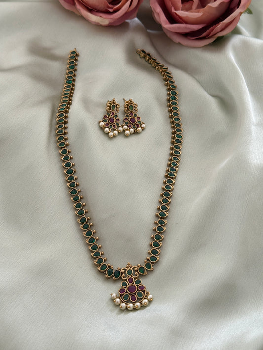 Premium Pacha Maanga Haaram