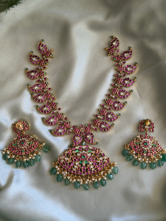 Reversible premium maanga Necklace