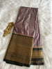 Smoke Grey Semi Kanchivaram Pattu
