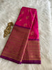 Rani Pink Semi Kanchivaram Pattu