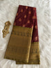 Coffee Brown Semi Kanchivaram Pattu